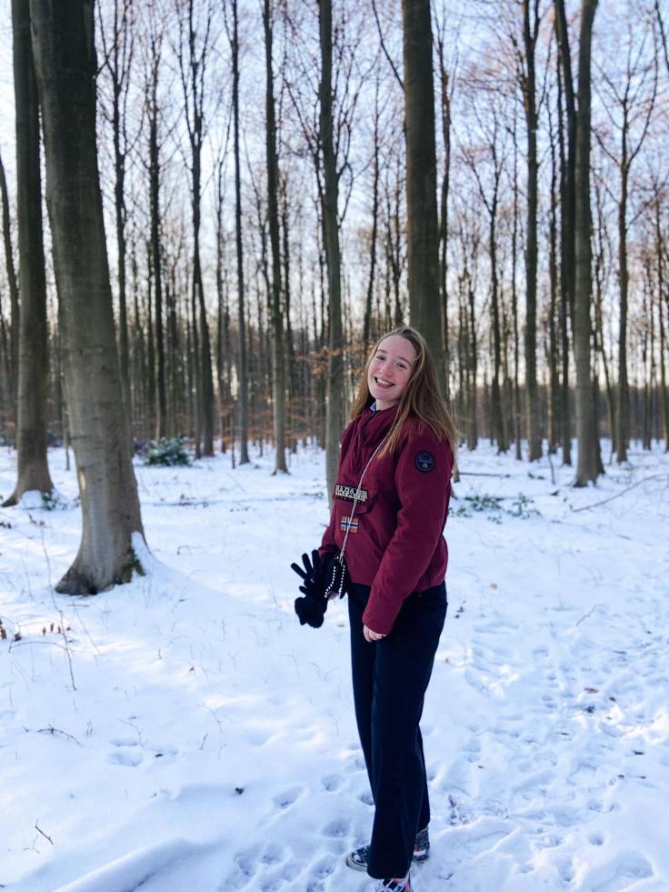 Foto: één van de schrijfsters van deze blog, Céline Cardineal