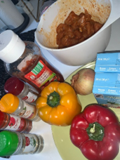 Al de benodigdheden te samen.