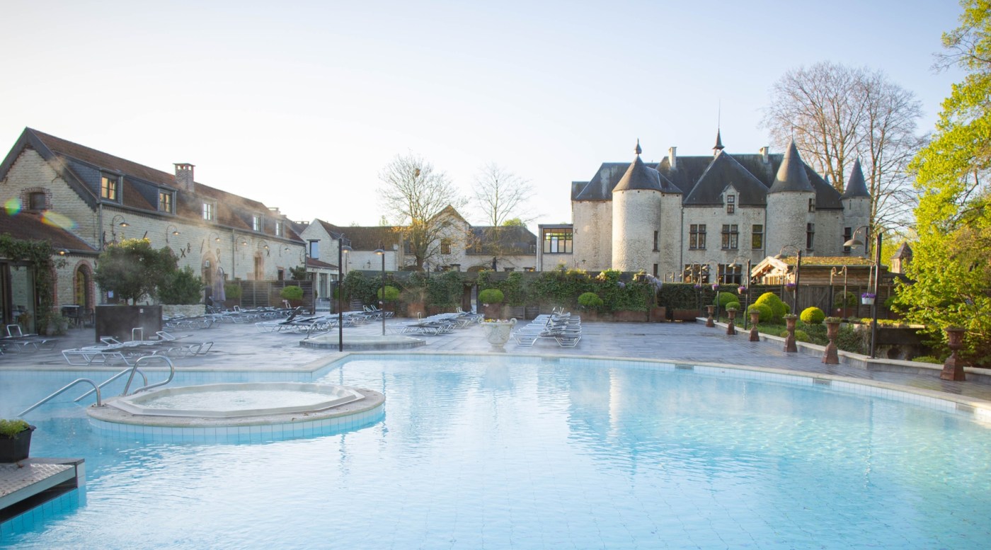 sauna in de winter - rust